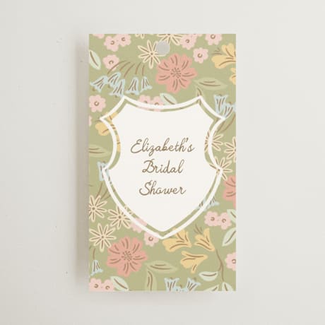 Bridal Shower Favor Tags