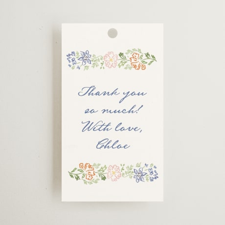 Bridal Shower Favor Tags