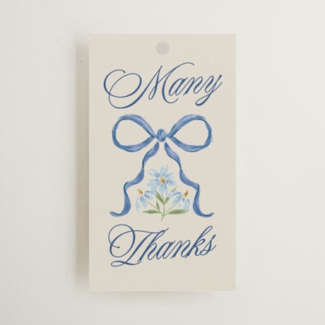 Bridal Shower Favor Tags