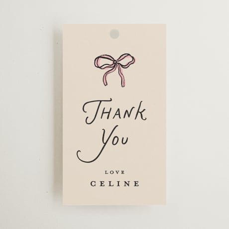 Bridal Shower Favor Tags