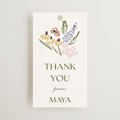 Bridal Shower Favor Tags