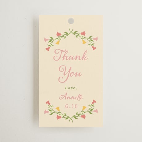 Bridal Shower Favor Tags