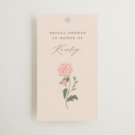 Bridal Shower Favor Tags