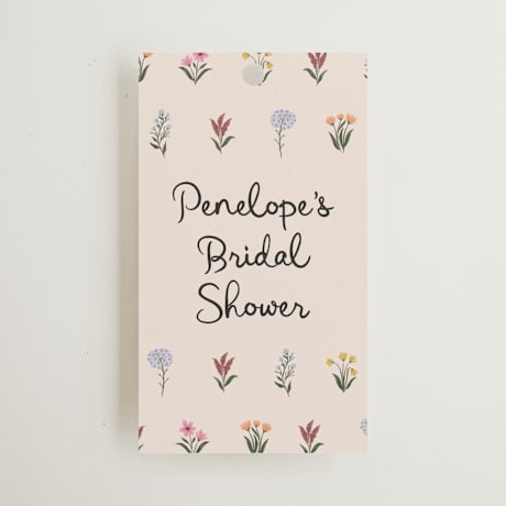 Bridal Shower Favor Tags
