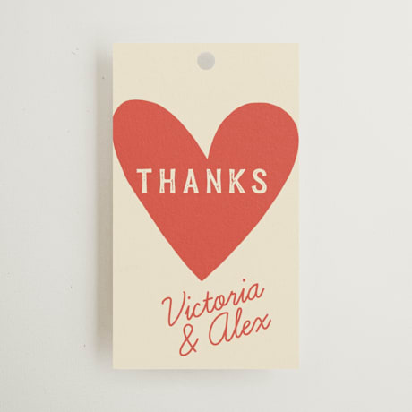 Bridal Shower Favor Tags