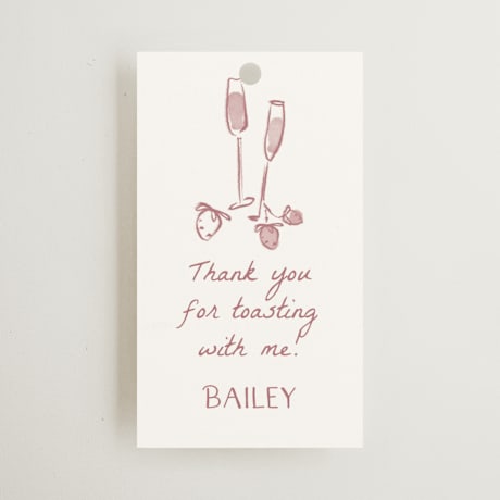 Bridal Shower Favor Tags