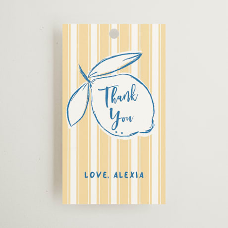 Bridal Shower Favor Tags