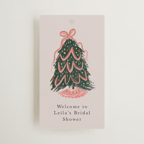 Bridal Shower Favor Tags