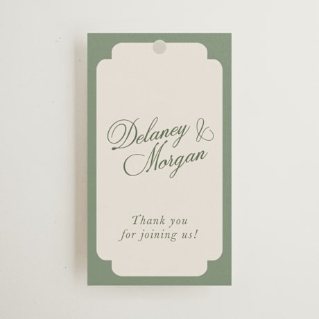 Bridal Shower Favor Tags