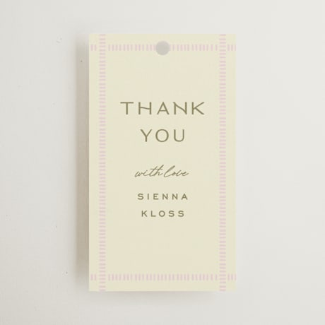 Bridal Shower Favor Tags