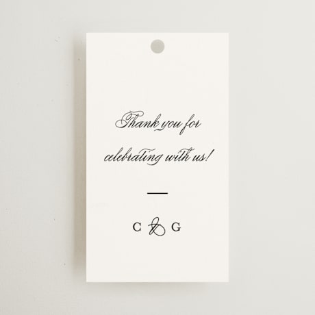 Bridal Shower Favor Tags