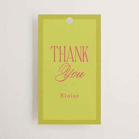 Bridal Shower Favor Tags
