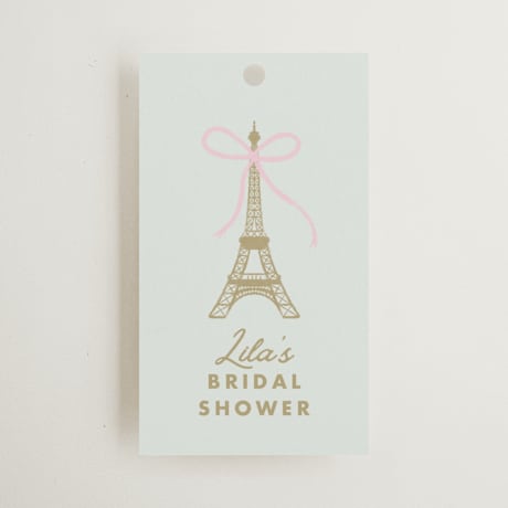 Bridal Shower Favor Tags