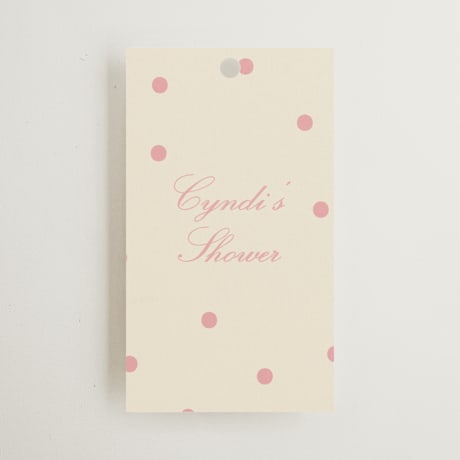 Bridal Shower Favor Tags