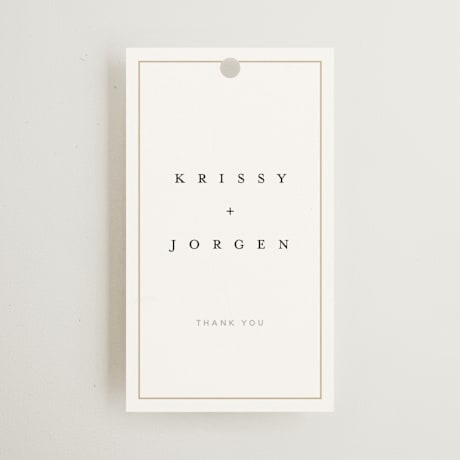 Engagement Party Favor Tags