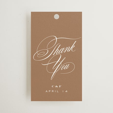 Engagement Party Favor Tags