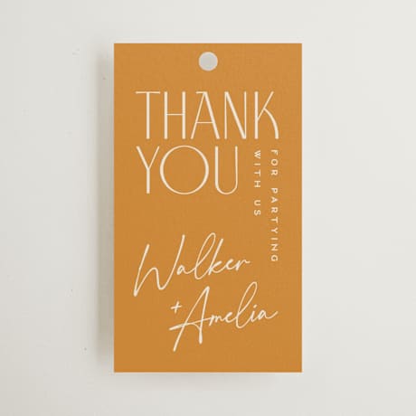 Engagement Party Favor Tags