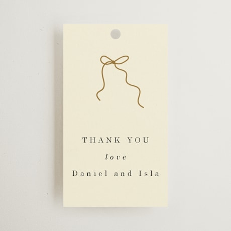 Engagement Party Favor Tags