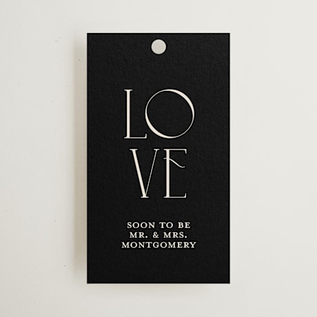 Engagement Party Favor Tags