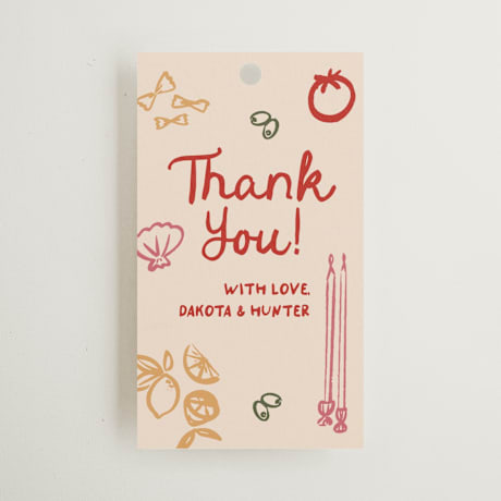 Engagement Party Favor Tags