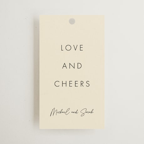 Engagement Party Favor Tags