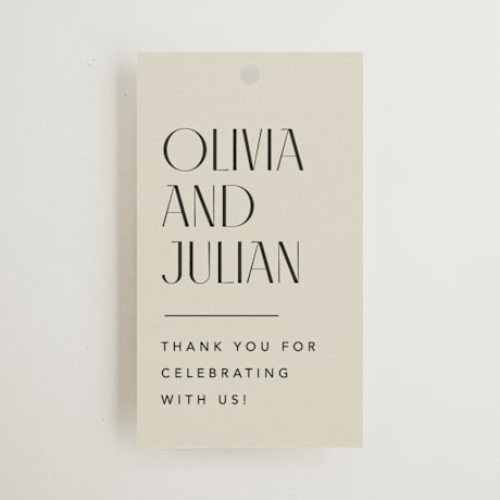 Rehearsal Dinner Favor Tags