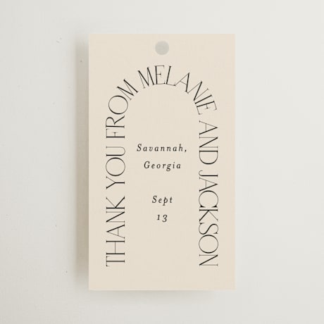 Rehearsal Dinner Favor Tags