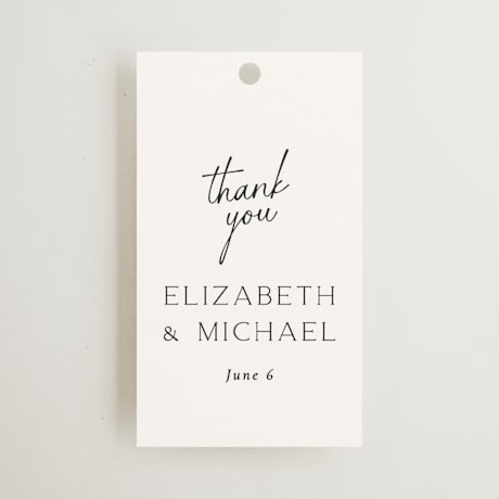 Wedding Favor Tags