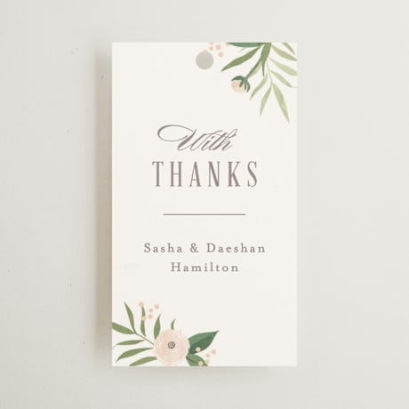 Wedding Favor Tags