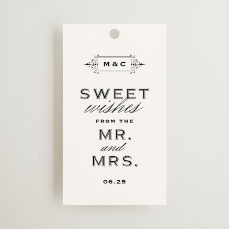 Wedding Favor Tags
