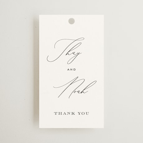 Wedding Favor Tags