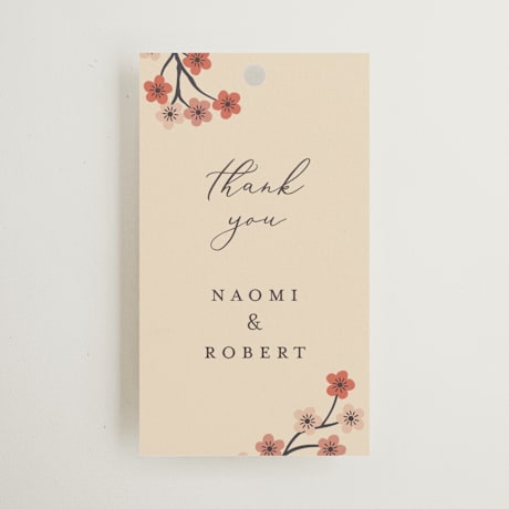 Wedding Favor Tags