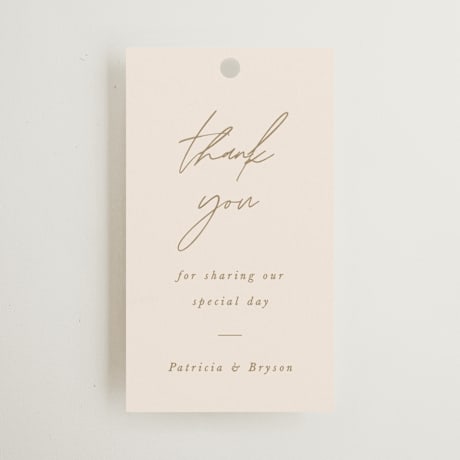 Wedding Favor Tags