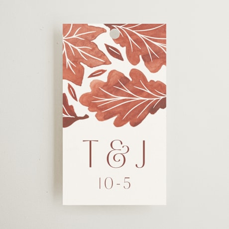Wedding Favor Tags