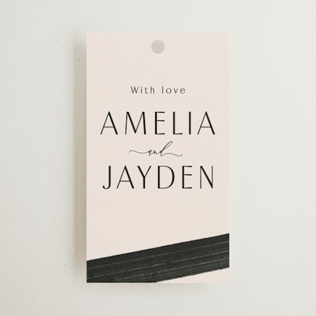 Wedding Favor Tags