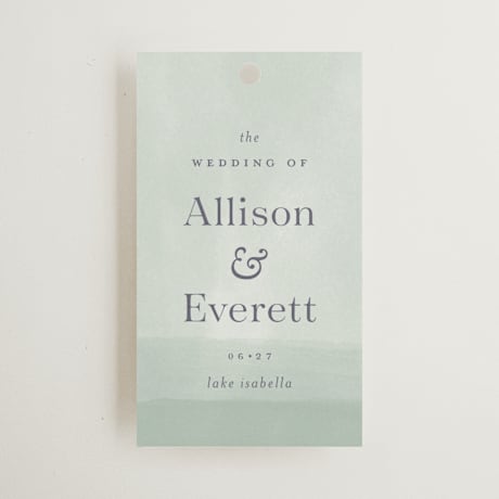 Wedding Favor Tags
