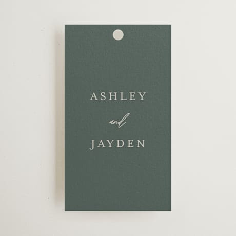 Wedding Favor Tags