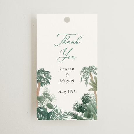 Wedding Favor Tags