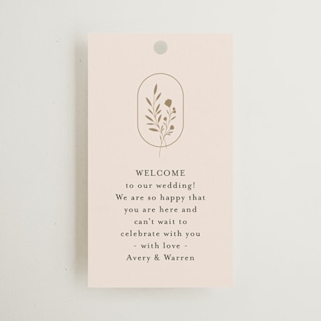 Wedding Favor Tags