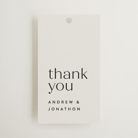 Wedding Favor Tags