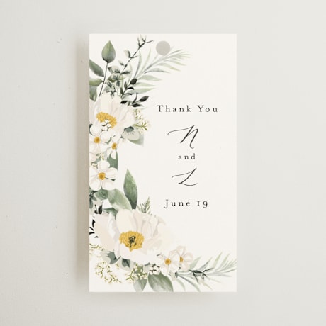 Wedding Favor Tags