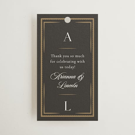 Wedding Favor Tags