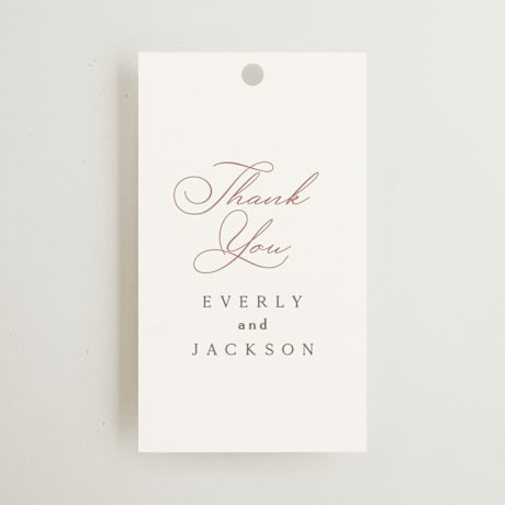 Wedding Favor Tags