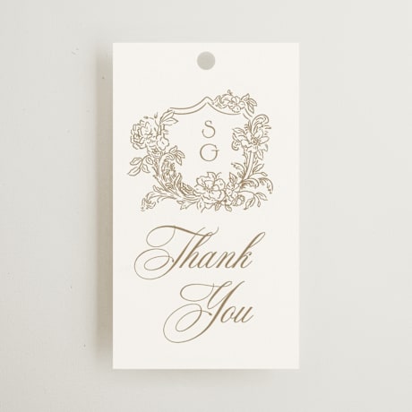 Wedding Favor Tags