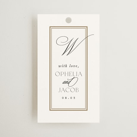 Wedding Favor Tags