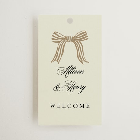 Wedding Favor Tags