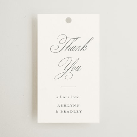 Wedding Favor Tags