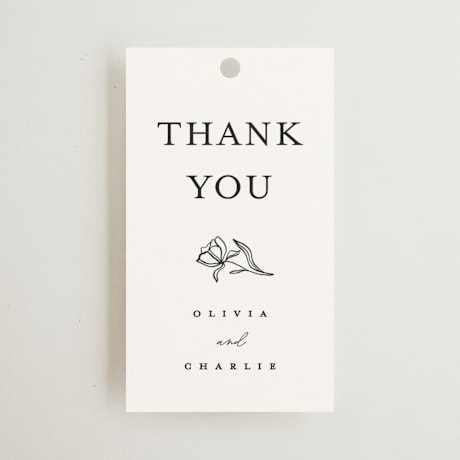 Wedding Favor Tags