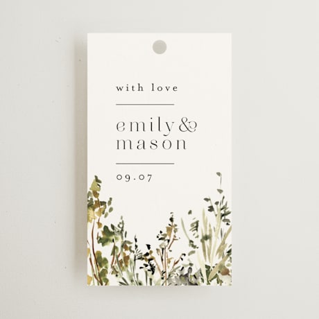 Wedding Favor Tags
