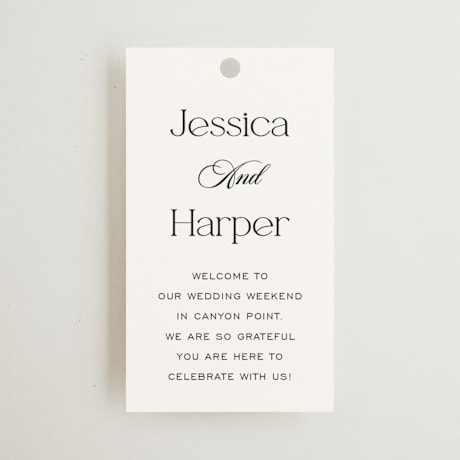 Wedding Favor Tags